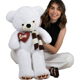 Urso Gigante Pelúcia Grande Macio - Teddy Bear 1,00 Metros
