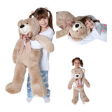 Urso Gigante Pelúcia Presente Crianças 80cm Antialérgico