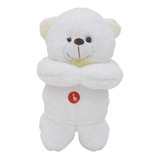 Urso Laço Amarelo Rezando Pai Nosso 28cm - Pelúcia Musical