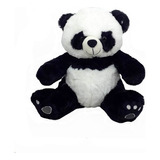 Urso Panda Pelúcia Fofo 30 Cm Compr. Antialérgico Lavável 