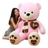 Urso Pelúcia Gigante 1metro E 40cm Teddy Bear (cheio)