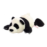 Urso Pelúcia Panda 30cm Naninha Para Bebê Presente Namorados