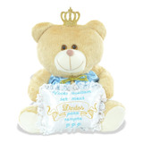 Urso Príncipe - Para Convite Padrinhos Batizado