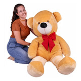 Urso Teddy Grande 1,40 Metro Gigante Pelúcia 140 Cm - Cores