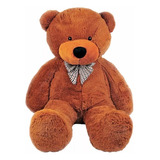 Urso Ursinho De Pelúcia Teddy Bear Gigante 1,30 Metro 130 Cm