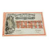 Uruguai- Cédula De 20 Pesos 1868