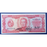 Uruguai: Linda Cédula 100 Pesos De 1967 S/fe - Ass. Escassa