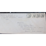 Usa Selo Sinclair Lewis Escritor  Envelope Circulado 1986