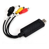 Usb Conversor Placa Captura Externa Audio Video Pc Vhs Dvd