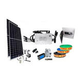 Usina Solar Completa 4 Placas Fotovoltaico Micro Inversor