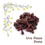 Uva Passa Preta Sem Semente 1kg