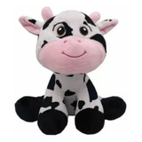 Vaca Malhada Bicho De Pelucia Macio E Anti Alergico Vaquinha