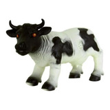 Vaca Malhada Borracha Animal Brinquedo Fazenda Vaquinha Som