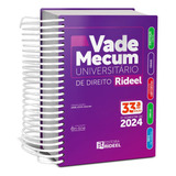 Vade Mecum Universitário De Direito Rideel - 33º Edição - 2024