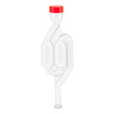 Válvula Airlock Tipo S Com Anel P/ Fermentadores - 1un