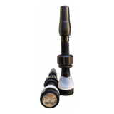 Válvula Bico Tubeless Arstop 45mm G2.0 Alumínio Preto O Par