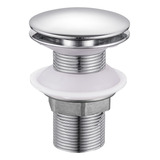 Válvula Click Up De Inox Ralo P/ Cuba Vidro E Louça Banheiro
