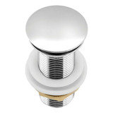 Válvula Click Up De Inox Ralo P/ Cuba Vidro E Louça Banheiro