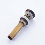 Válvula Click Vintage Retrô Bronze Antigo Pia/lavabo/cuba