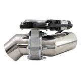 Valvula De Escapamento Difusor 2,5 Pol Aço Inox 304 Controle