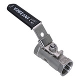 Válvula De Esfera 1/2'' Monobloco Inox Bsp Cerveja Artesanal