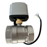 Válvula De Esfera Motorizada 2 Pol 24 Vdc Dn 50 Inox Ip65