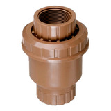Válvula De Retenção Pvc Roscável De 1/2 (20mm) Polegada