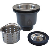 Válvula Higiênica Com Cesto Removivel 31/2 Inox Fluxhidro