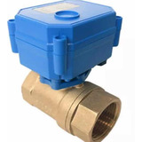 Válvula Motorizada Esfera Eletrica 1 Pol Dn25 12v- 3 Peças