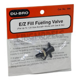 Válvula P/ Aeros Glow / Gas E/z Fill Fueling Valve Dubro 996