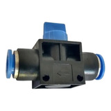 Válvula Pneumática De Bloqueio De Fluxo Tubo X Tubo 10 Mm