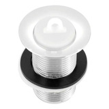 Válvula Ralo Abs Cromado 1.1/4'' Pia Cuba Tanque Lavatório
