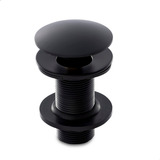 Válvula Ralo Click Luxo Inteligente Inox Para Cuba 7/8 Black