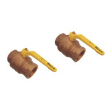 Valvula Registro Esfera 1552b 100 - 1 - Deca Kit 2 Pçs