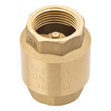 Válvula Retenção 1/2 Vertical Latão Forjado Ar Agua Oleo
