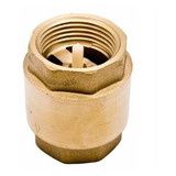 Válvula Retenção Vertical Latão 1/2 Ar Agua Oleo Hidrometro