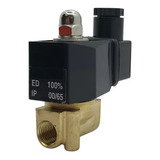 Válvula Solenoide 2 Vias 1/4' Nf Gás / Água / Ar / Óleo 12v