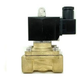 Válvula Solenoide 2 Vias 3/8' Nf Gás / Água / Ar / Óleo 220v