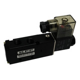 Válvula Solenoide Pneumática Direcional 5/2 Vias 1/4 12v