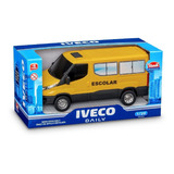 Van Escolar De Brinquedo Iveco Daily - Usual Brinquedos