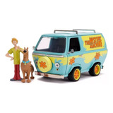 Van Mistery Machine Scooby-doo Com Figuras 1/24 Jada Toys