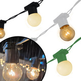 Varal De Luz Cordao Festao 50 Mts Com Lampadas Extensão