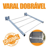 Varal Dobrável Articulável Basculante Parede Muro