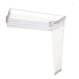 Varal Individual Parede 10 Varetas 80cm 