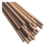 Vareta De Madeira Artesanato Eucalipto Lisa 15mm X 1m 15 Uni