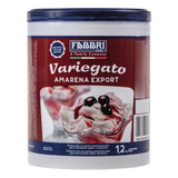 Variegato Amarena Pasta Sabor Artificial De Cereja 1,2kg Fab