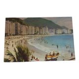 Varig Memorabia Brinde Postal Copacabana Rio De Janeiro