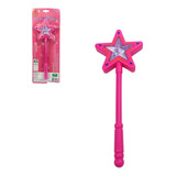 Varinha Magica Encantada Fada Princesas Luz E Som Brinquedo