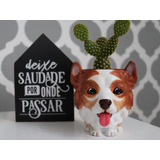 Vasinho 3d Para Decoração Cachorro Cães