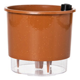 Vaso Autoirrigável Grande N4 21x18 Terracota Auto Irrigável